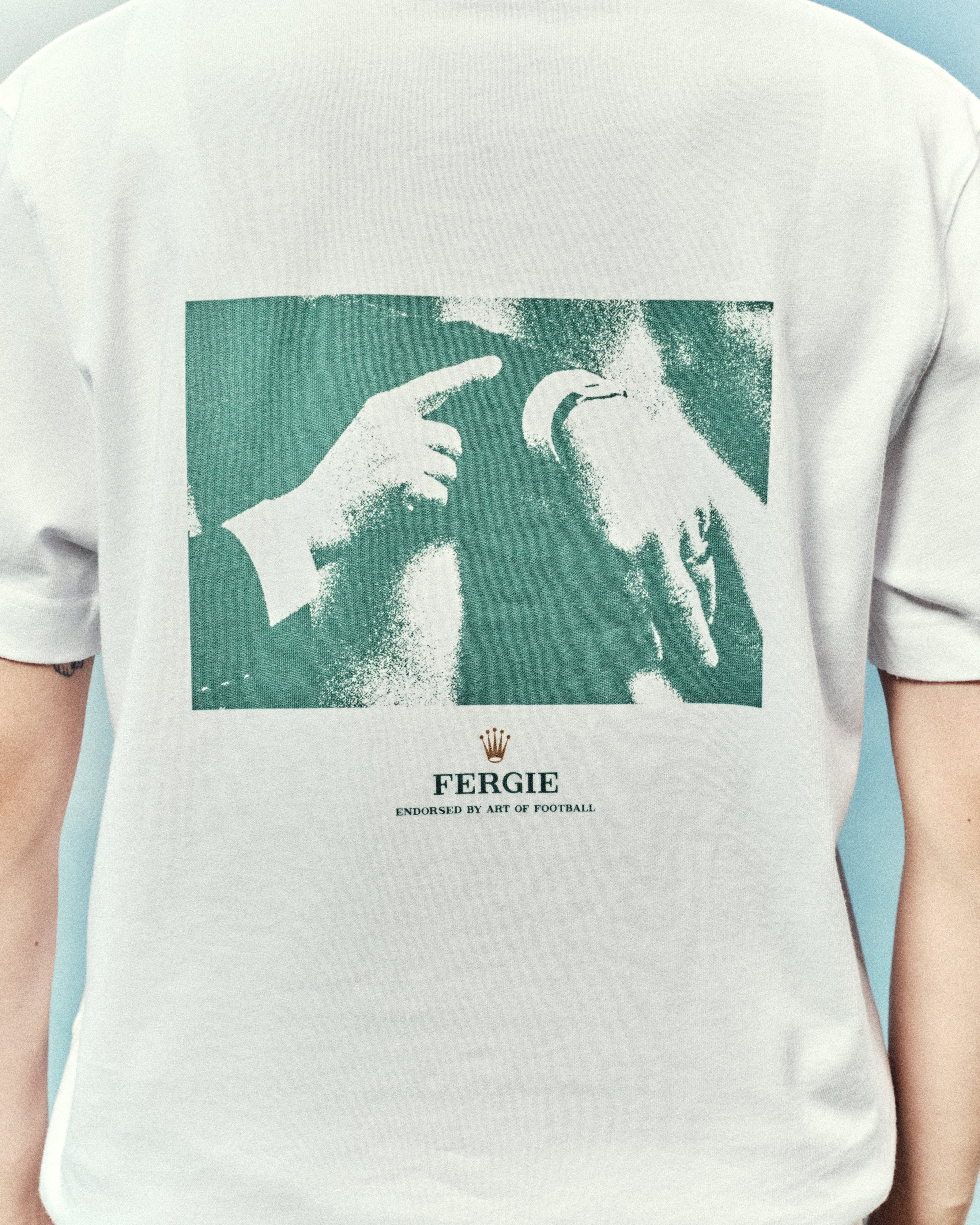 ART OF Football United Fergie Time Tee | AOF MUFC White T-shirt