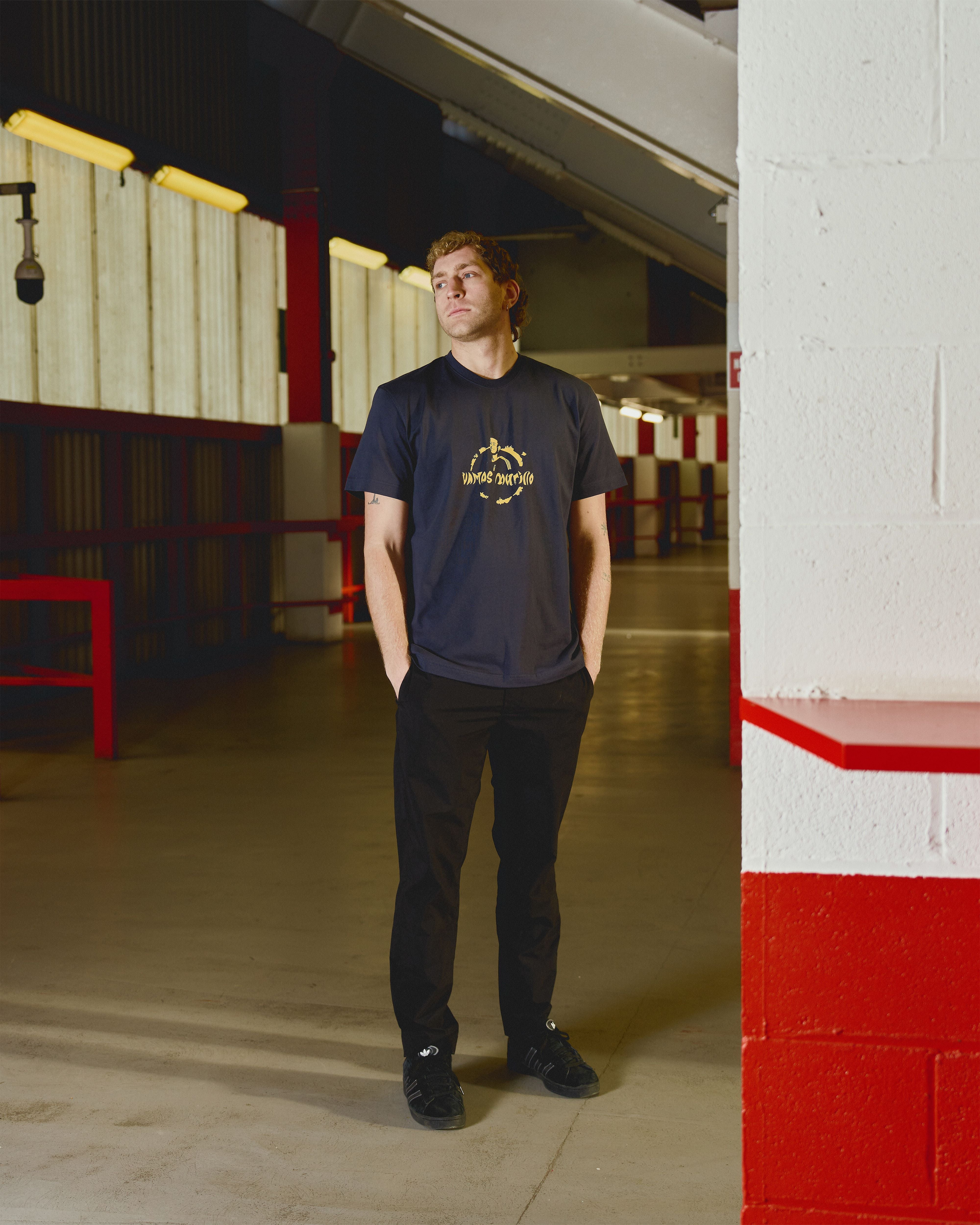 ART OF x Football Forest Vamos Murillo Tee | AOF x NFFC Navy T-shirt