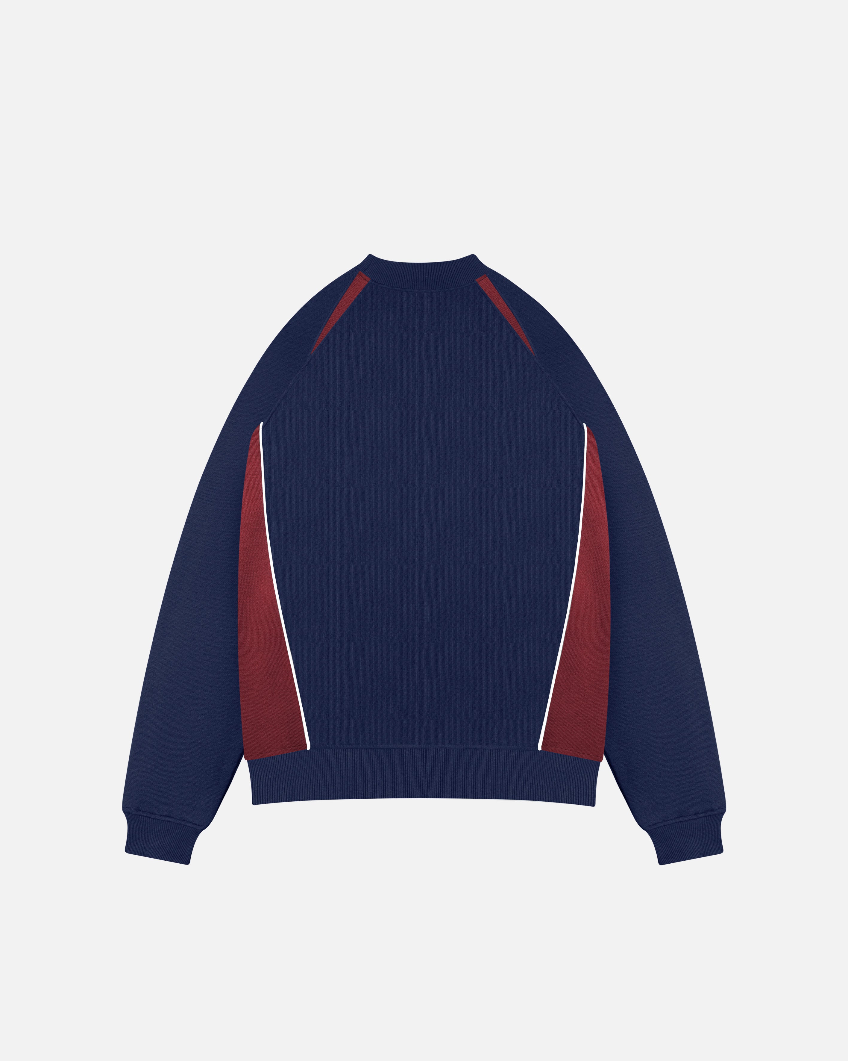 AOF x West Ham Navy Panelled Sweat | Art of Football