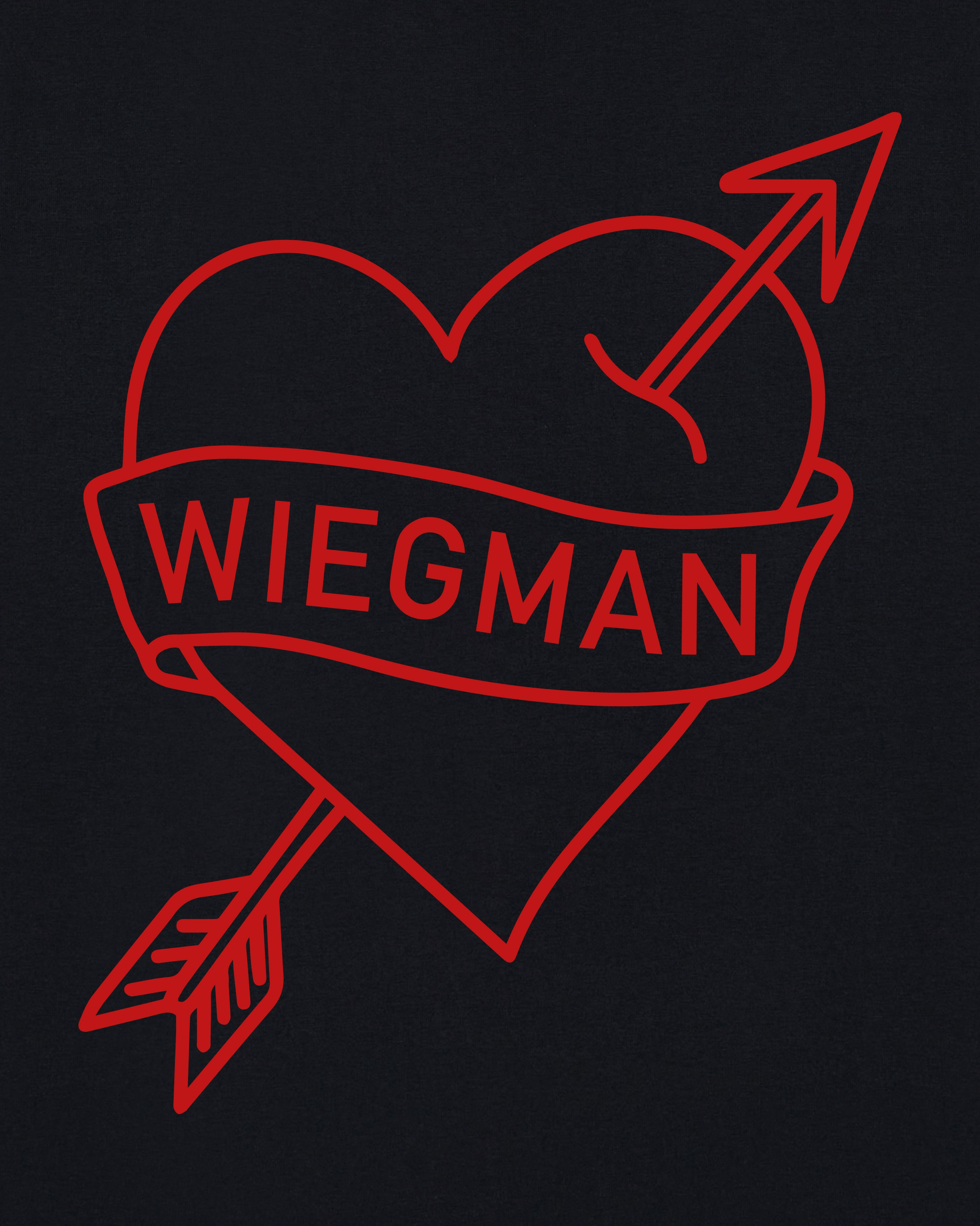 AOF I Heart The Boss Tee | Black Graphic T-shirt | Art of Football