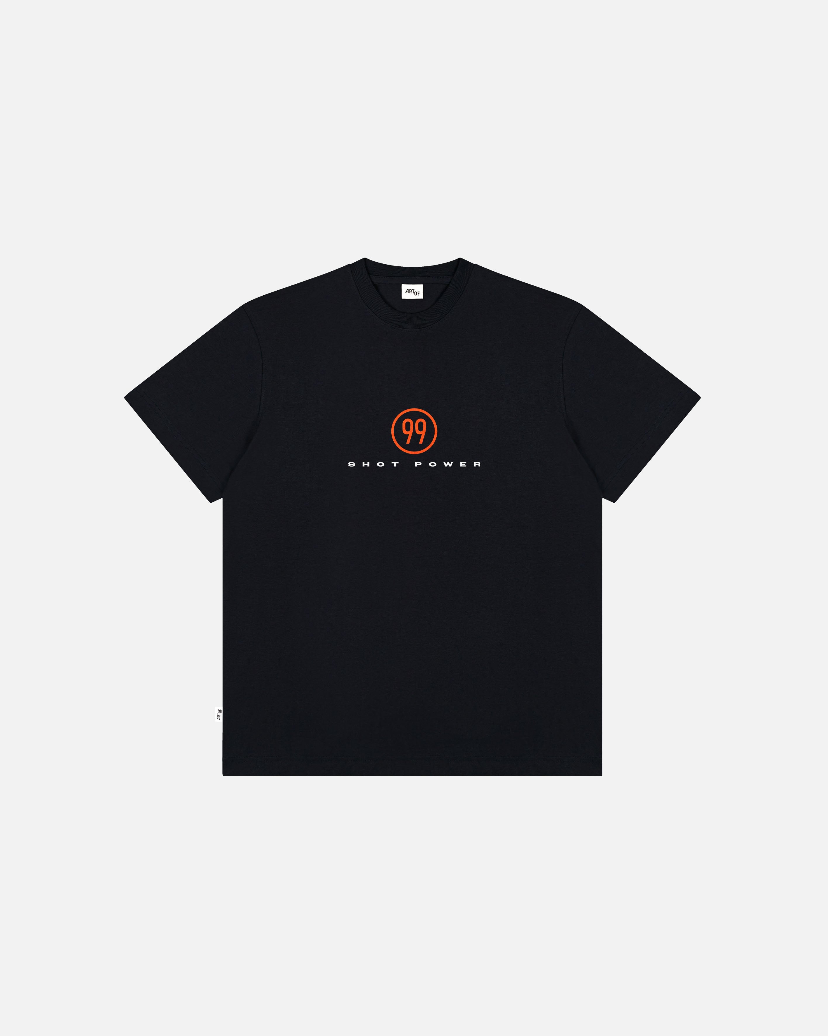 ART OF Football Inter Shot Power 99 Tee | AOF Black Graphic T-shirt
