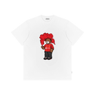 White Printed Premium T-Shirt Front