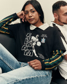 AOF x Fulham Saha Tee | Black Graphic T-shirt | Art of Football