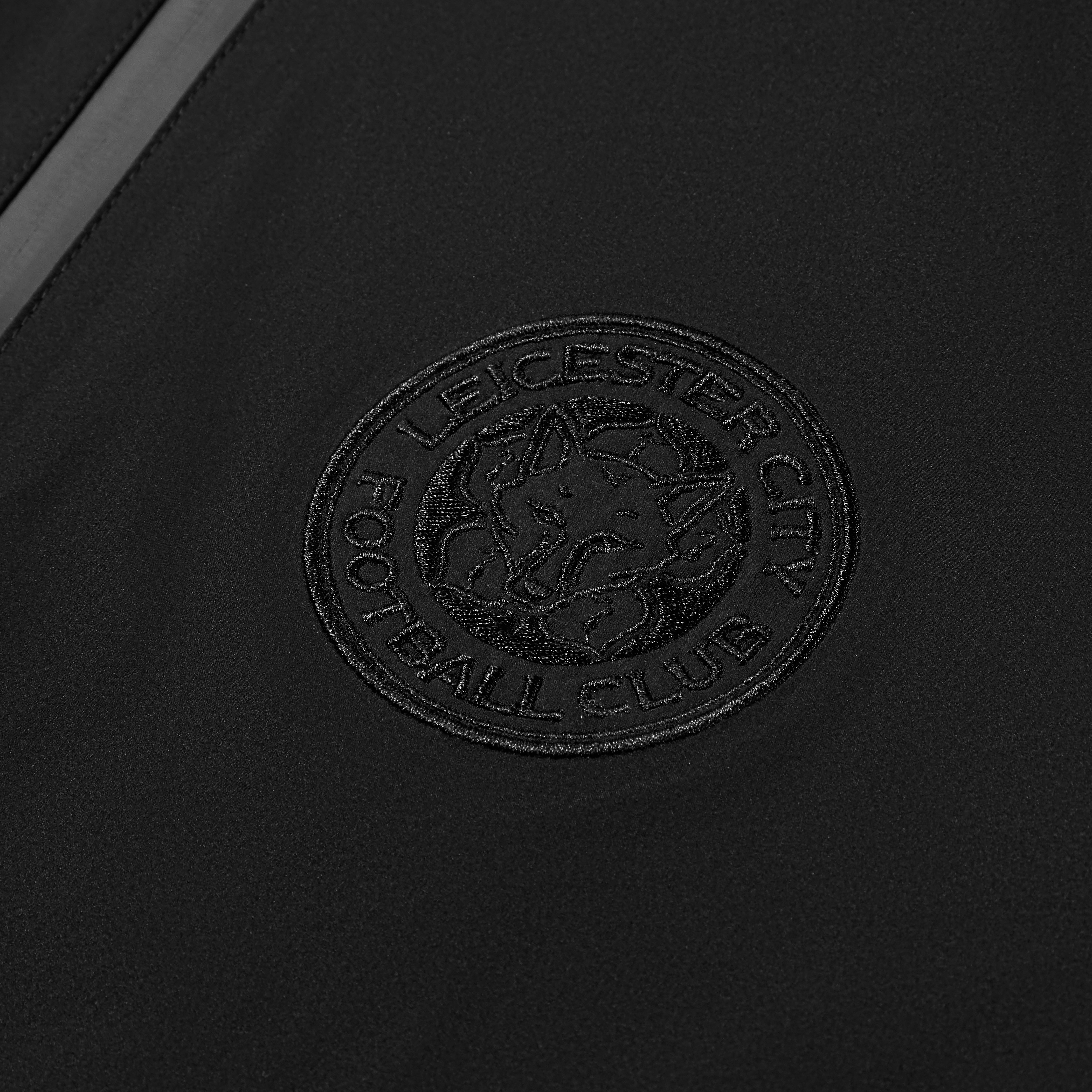 AOF Leicester City Shell Jacket | Black Coat | Art of Football