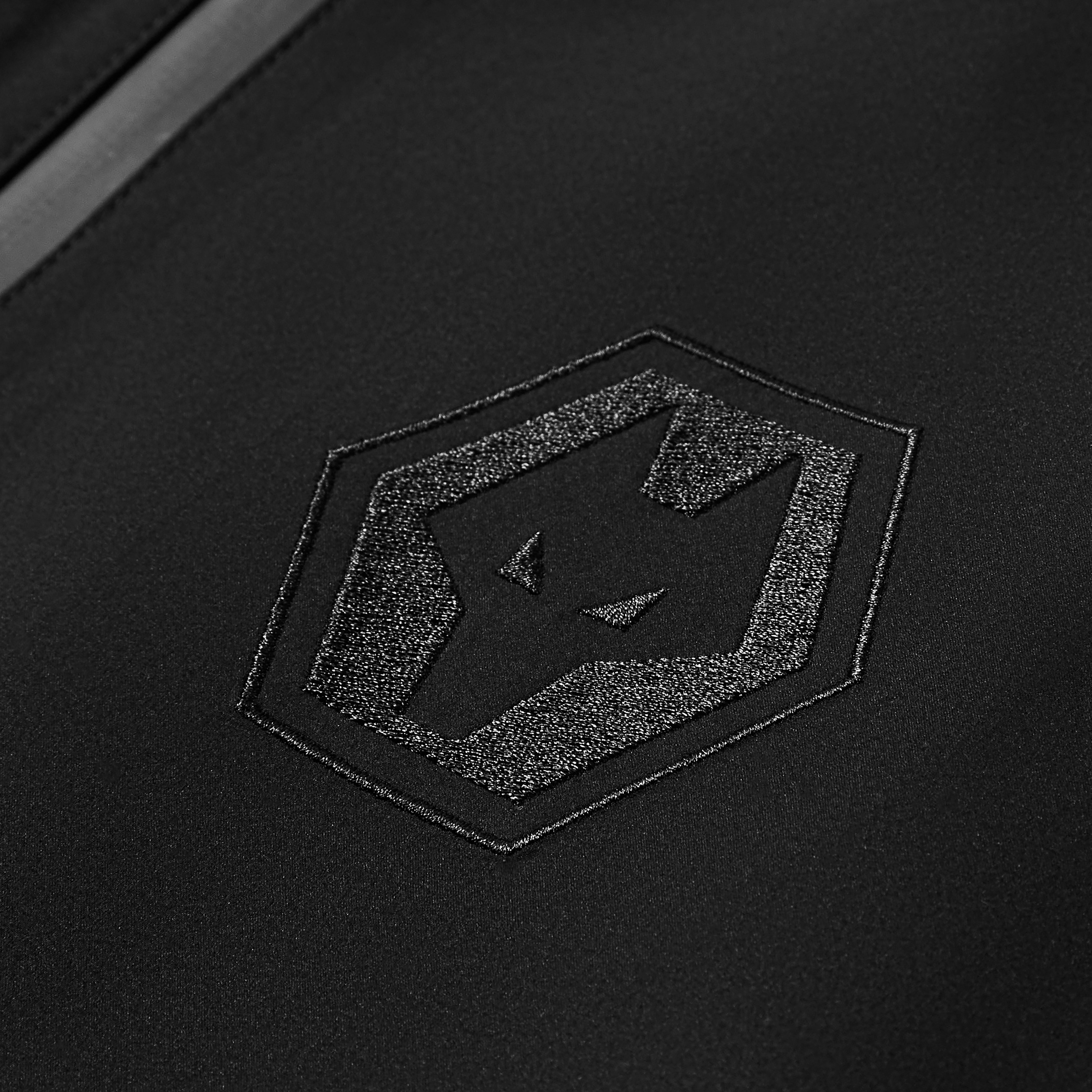 AOF Wolverhampton Wanderers Shell Jacket | Black Coat