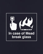 AOF Break Glass T-Shirt | Navy Graphic Tee | Art of Football