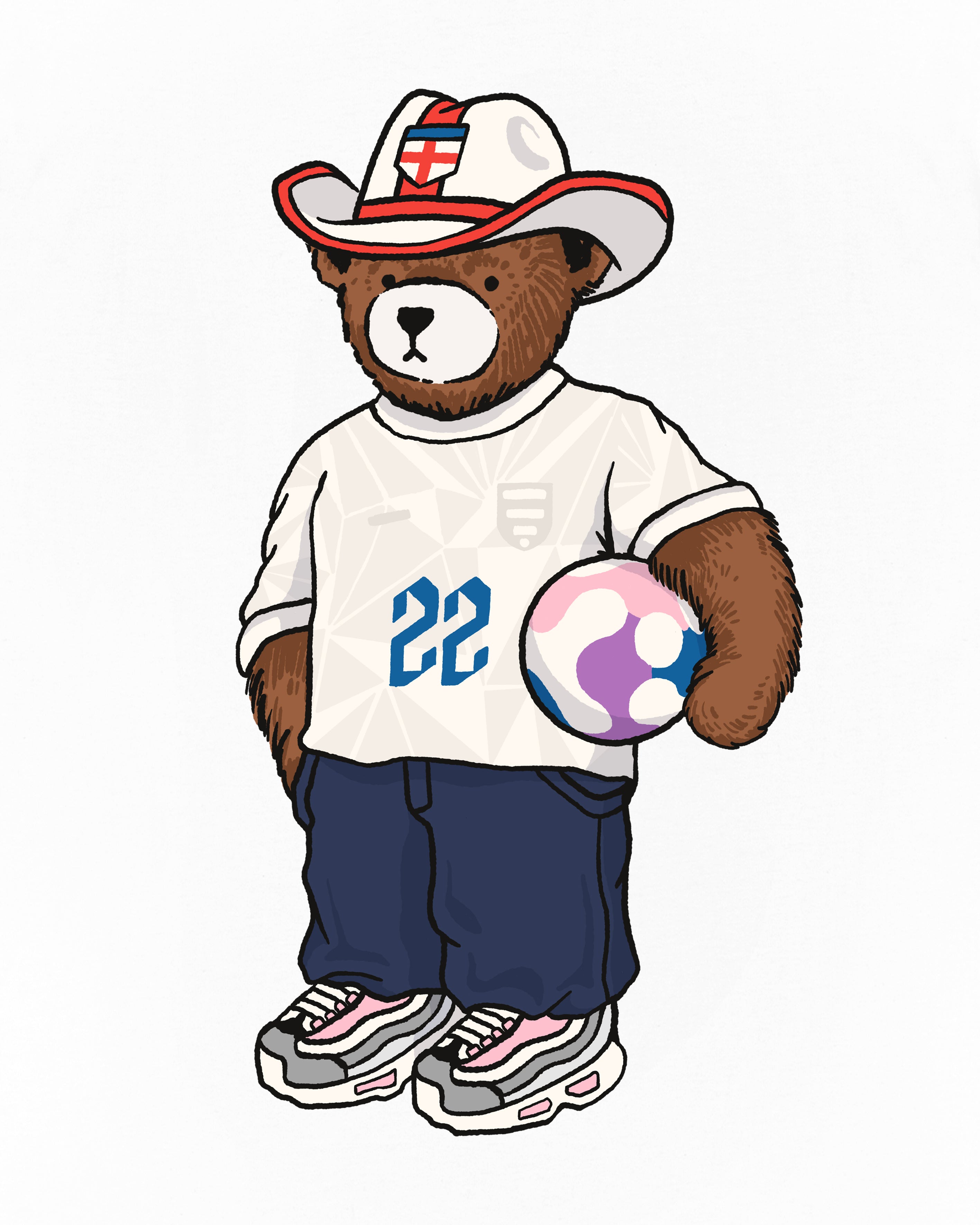 AOF Euros 2022 Pickles T-Shirt | White Tee | Art of Football