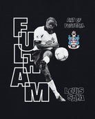 AOF x Fulham Saha Tee | Black Graphic T-shirt | Art of Football