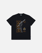 AOF x Wolves Bully Tee | Black Graphic T-shirt | Art of Football