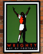 ART OF AFC Wrighty Framed Print | Football Wall Art