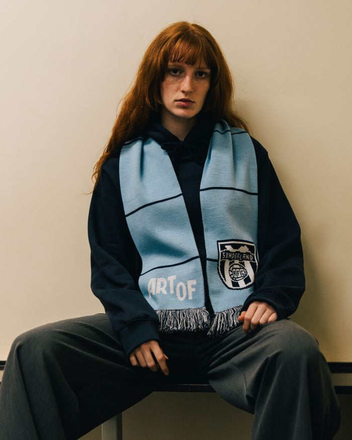 ART OF Football x Sunderland Heritage Scarf | AOF Knitted Accessories