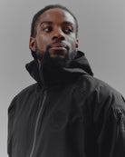 AOF Leicester City Shell Jacket | Black Coat | Art of Football