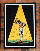 ART OF Last Dance Framed Print | Brazil Football Wall Art