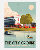 AOF NFFC Welcome To The City Ground Print | Art of Football