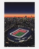 ART OF AFC Under The Lights Framed Print | Football Art