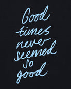 AOF Good Times Tee | Black Graphic T-shirt | Art of Football