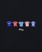 ART OF Football Brighton Classics Tee | AOF x BHAFC Black T-shirt