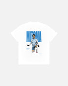 AOF Record Breaker Tee | White Graphic T-shirt | Art of Football