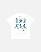 ART OF x Forest Trademark CHO Tee - Blue | White Football T-shirt