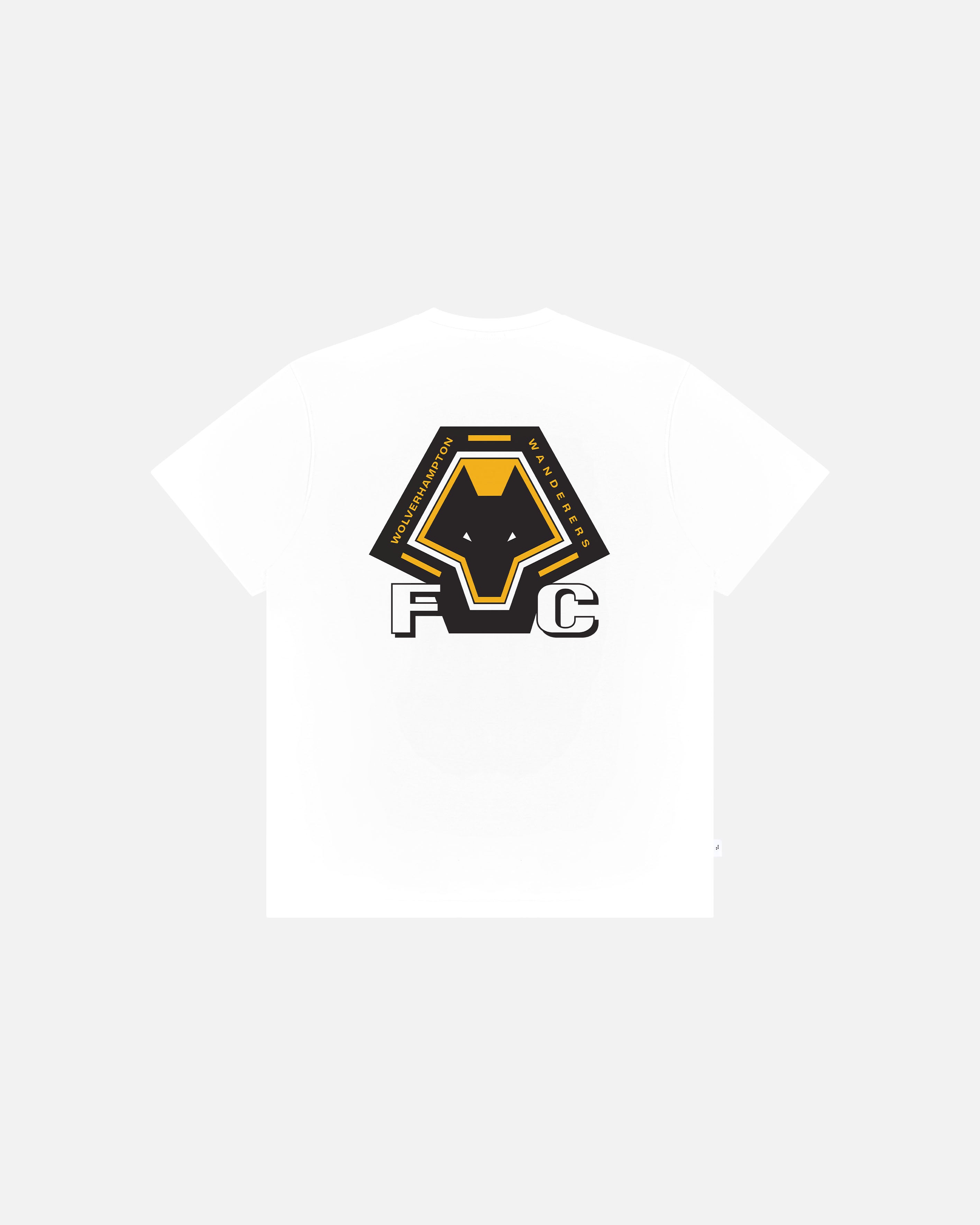 ART OF x Wolves 1997 Crest Tee | White Graphic Football T-shirt