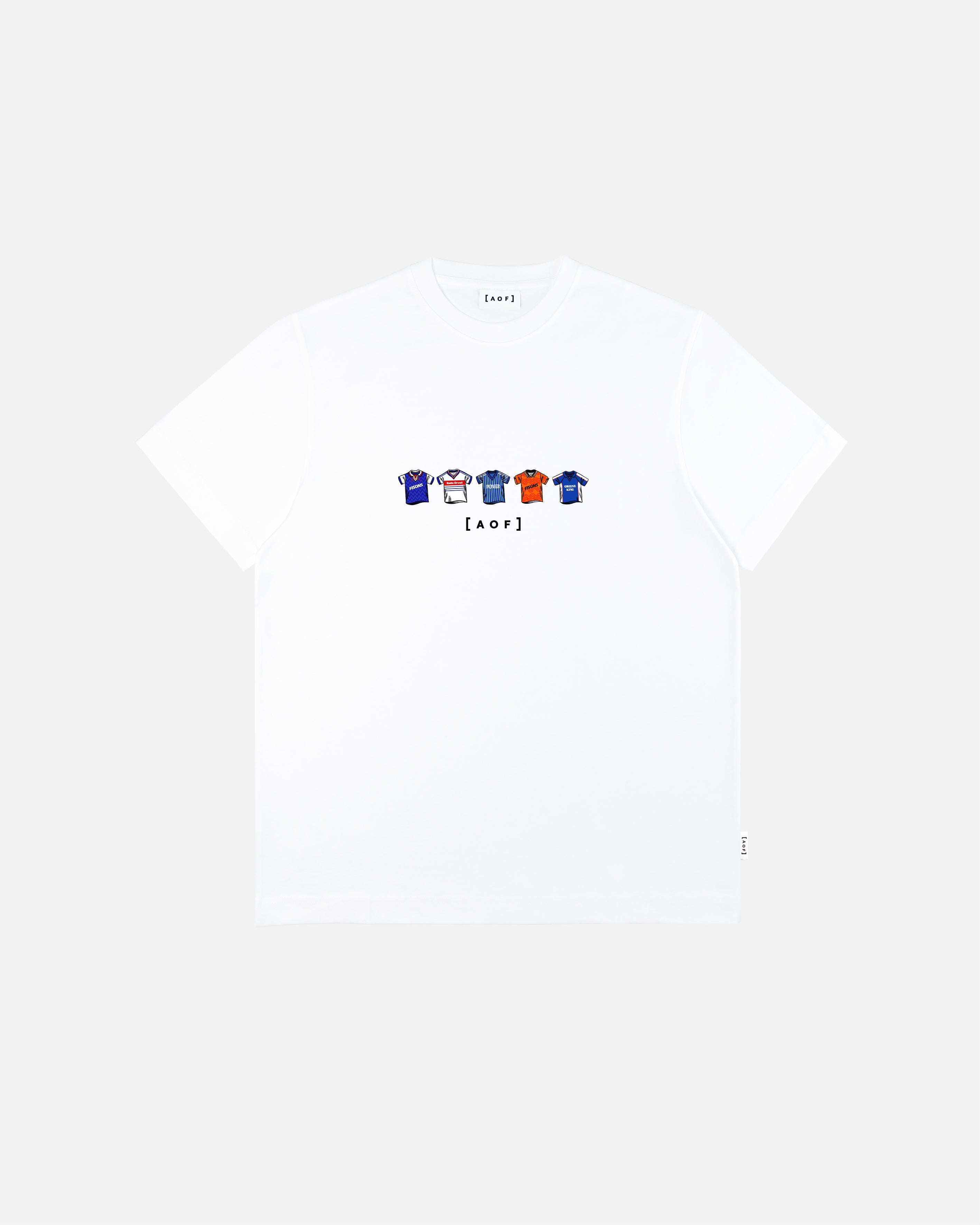 AOF ITFC Printed Classics Tee | White T-shirt | Art of Football