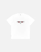 ART OF x Fulham Printed Classics Tee | White Graphic Football T-shirt
