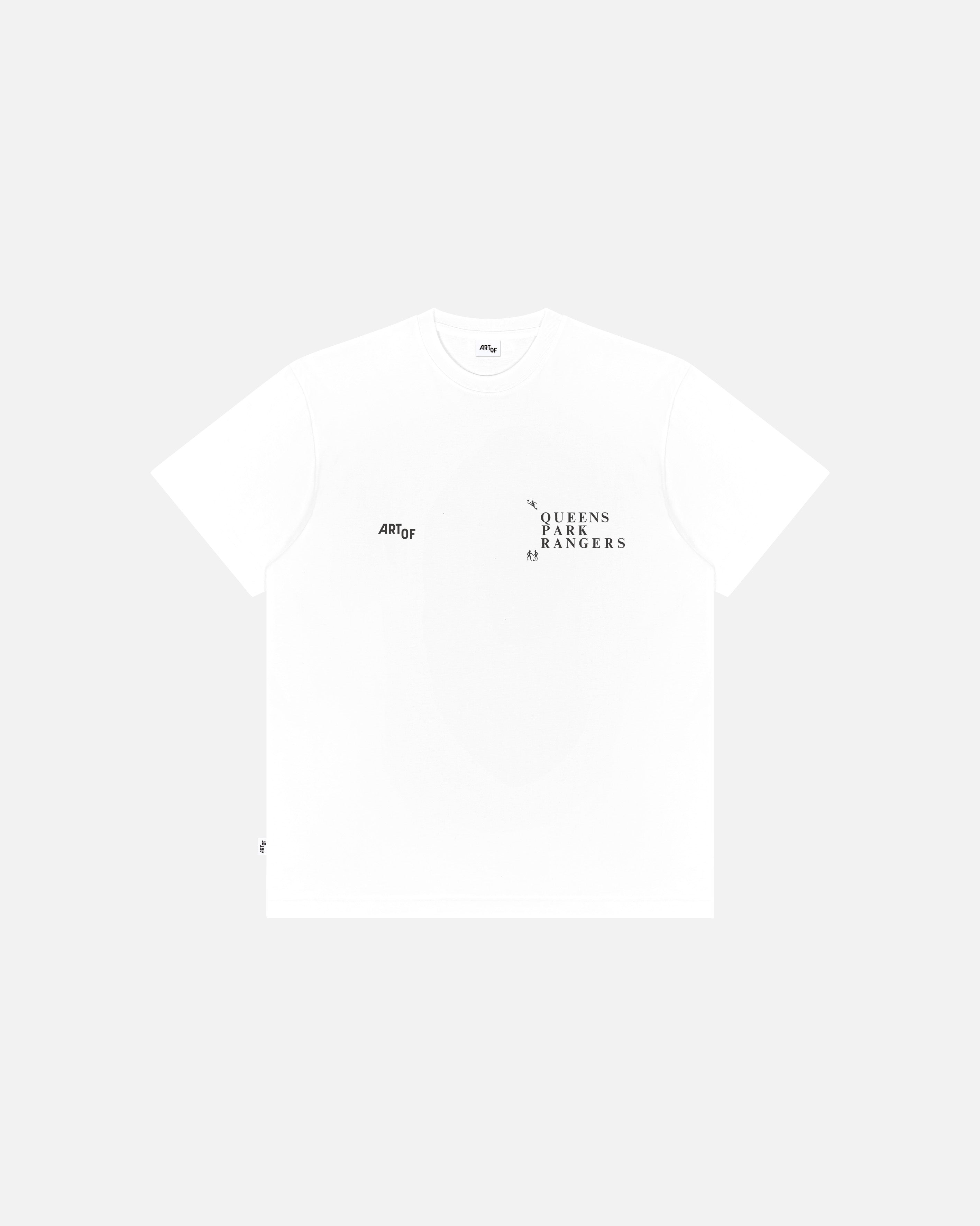 ART OF x QPR 1974 Programme Tee | White Graphic Football T-shirt