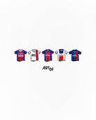 ART OF x PSG Classics Tee | White Graphic Football T-shirt